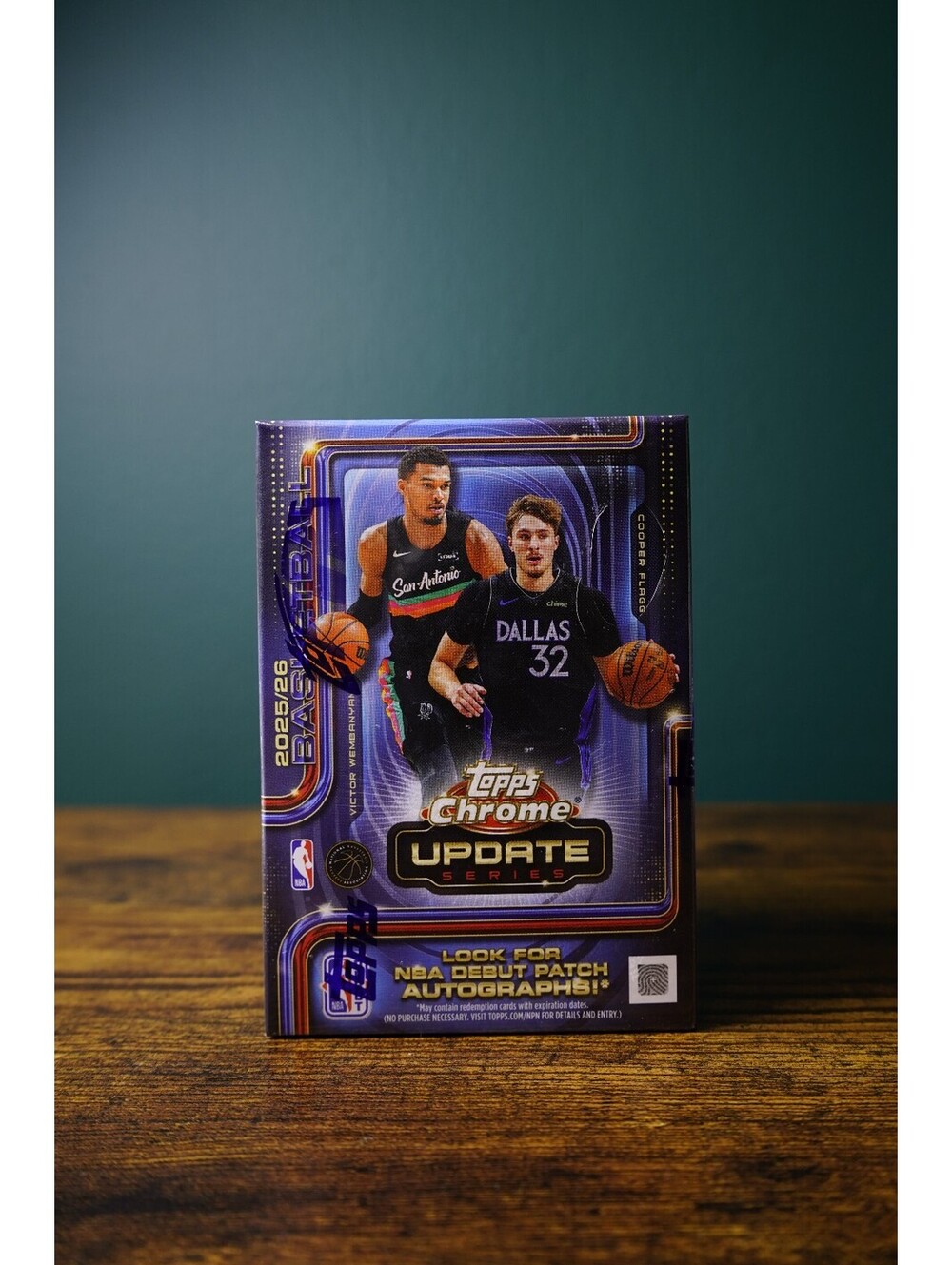 2025-26 Topps Chrome® Updates Basketball - Blaster Box
